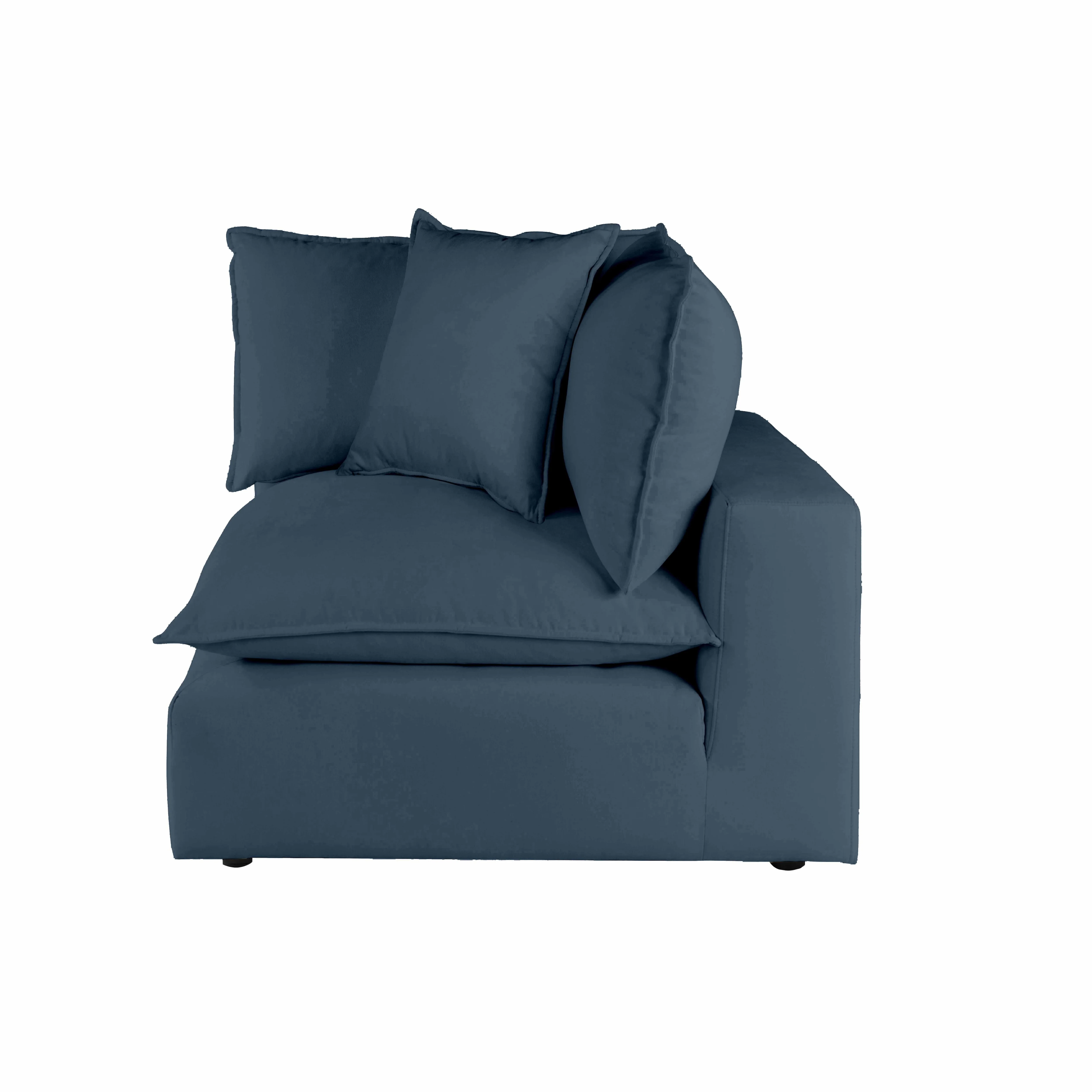 Cali Performance Fabric Modular Corner Chair 64 Cali Performance Fabric Modular Corner Chair
