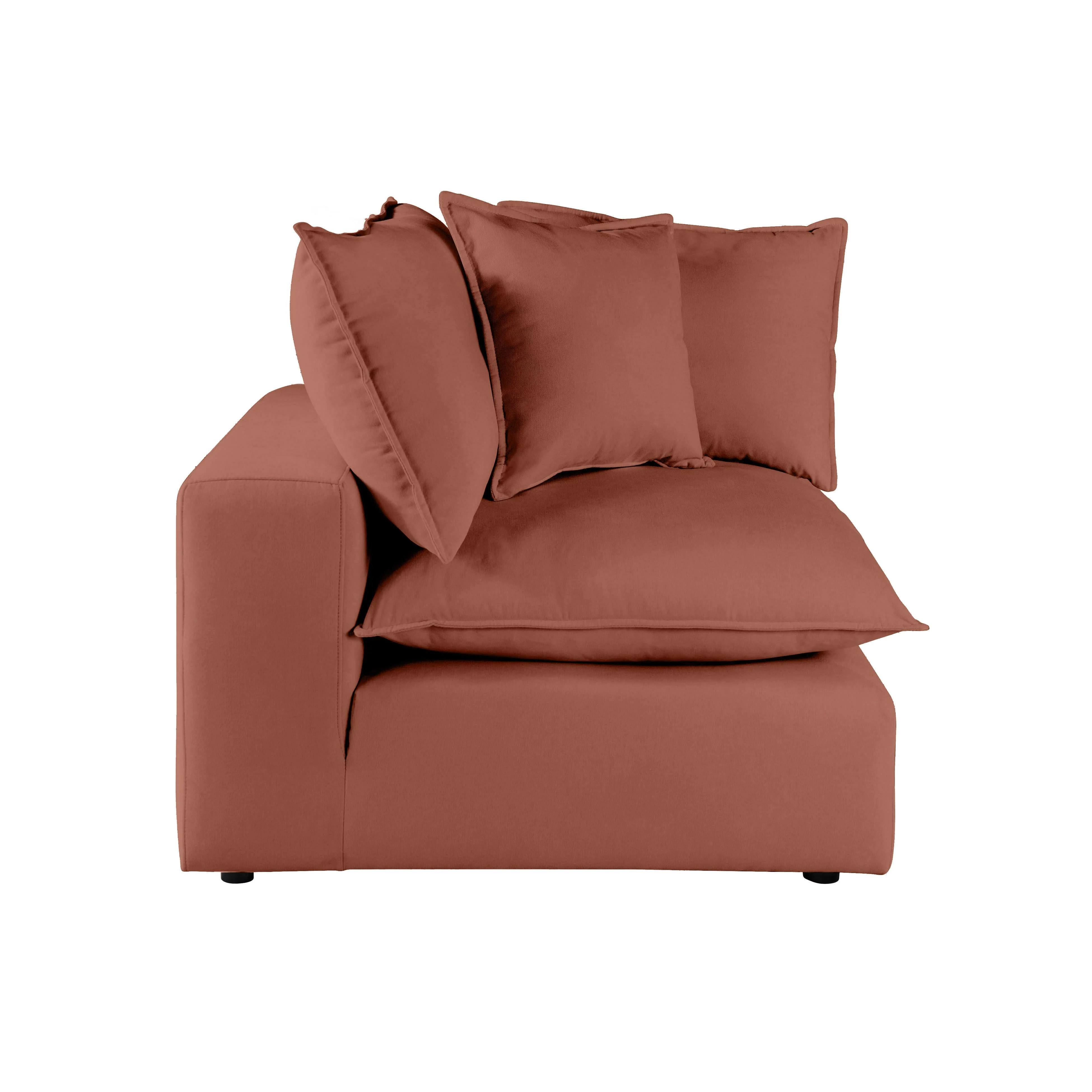 Cali Performance Fabric Modular Corner Chair 70 Cali Performance Fabric Modular Corner Chair