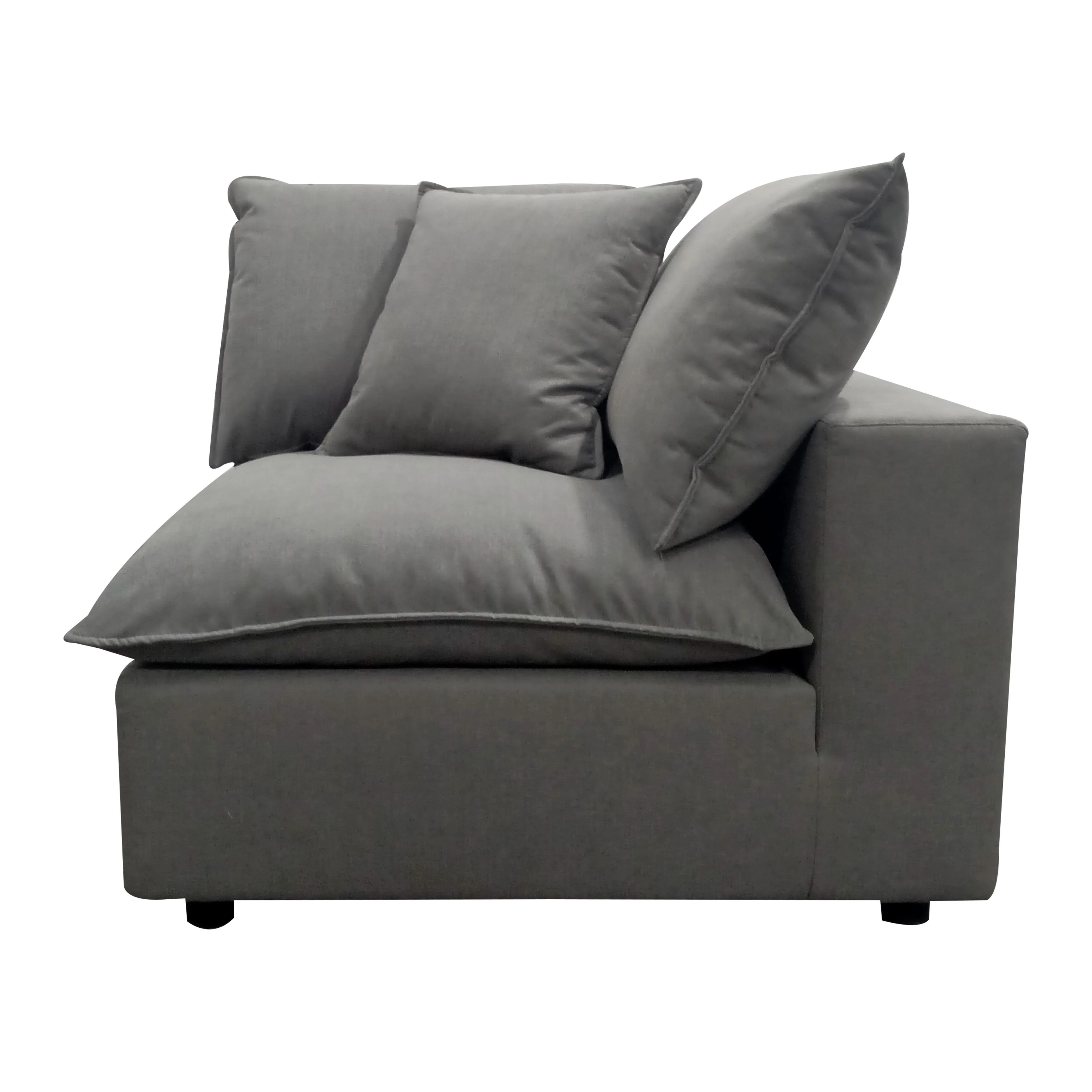 Cali Performance Fabric Modular Corner Chair 40 Cali Performance Fabric Modular Corner Chair