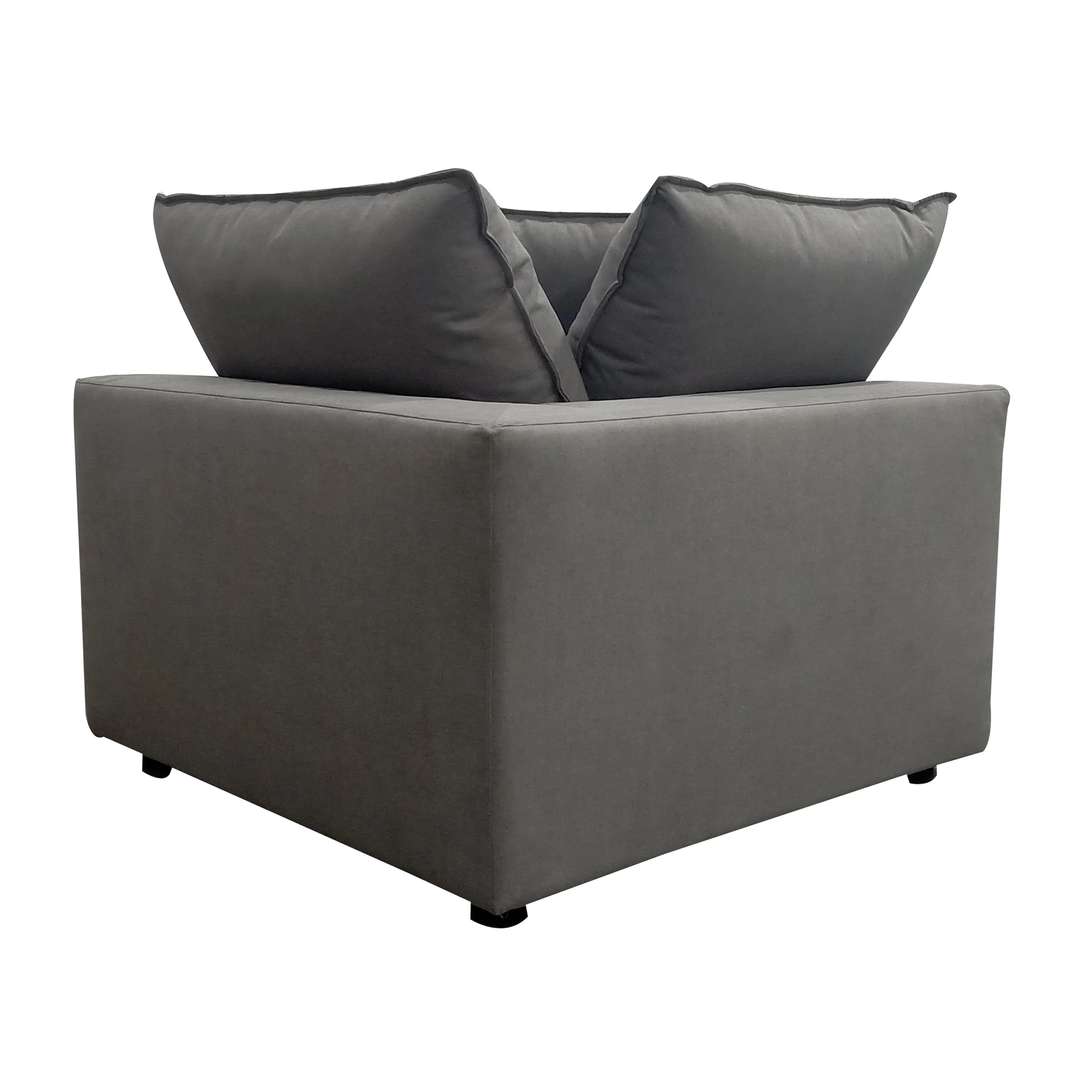 Cali Performance Fabric Modular Corner Chair 42 Cali Performance Fabric Modular Corner Chair