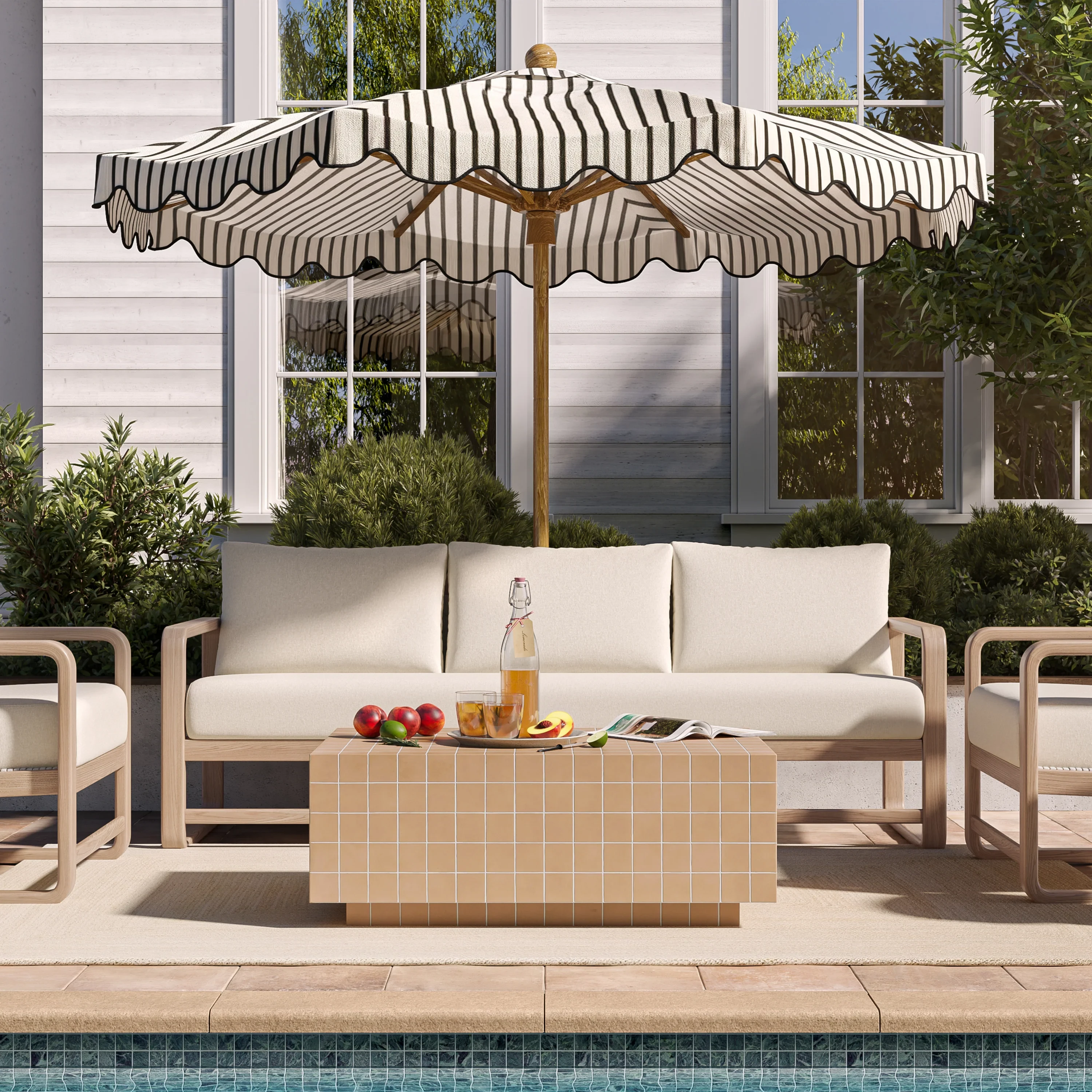 Palata Cream Outdoor Sofa 11 Palata Cream Outdoor Sofa