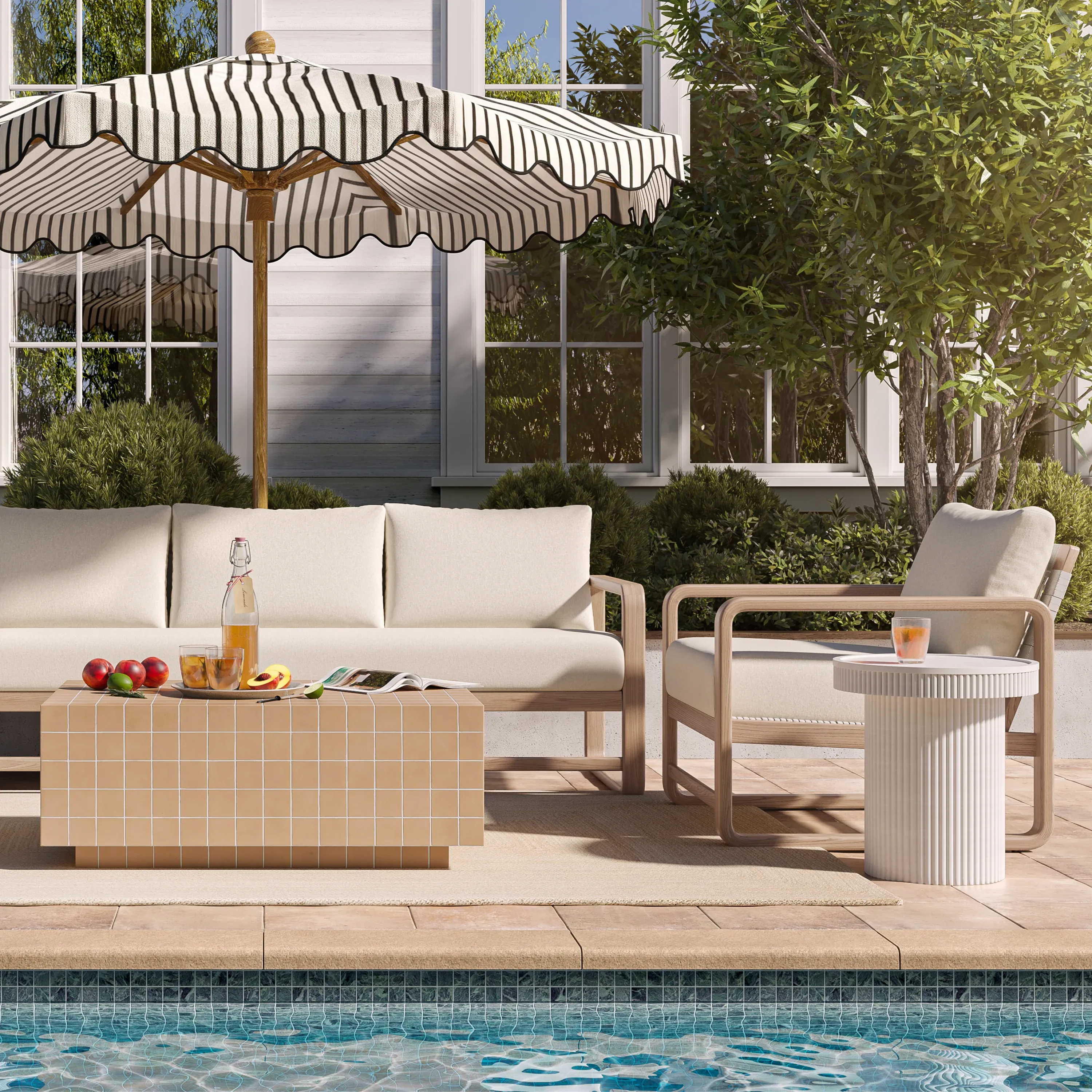 Palata Cream Outdoor Sofa 12 Palata Cream Outdoor Sofa