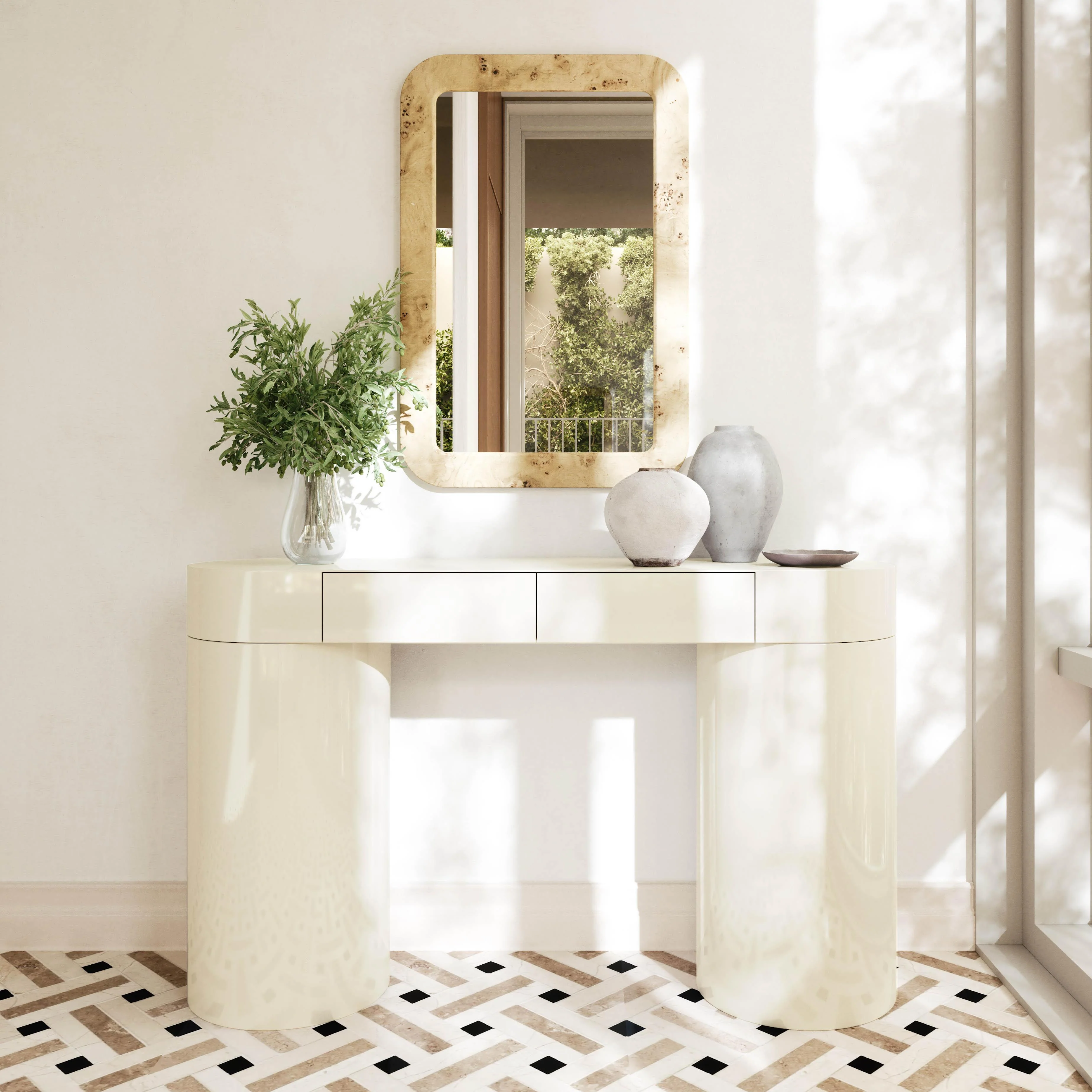 Mira High Gloss Console Table 32 Mira High Gloss Console Table