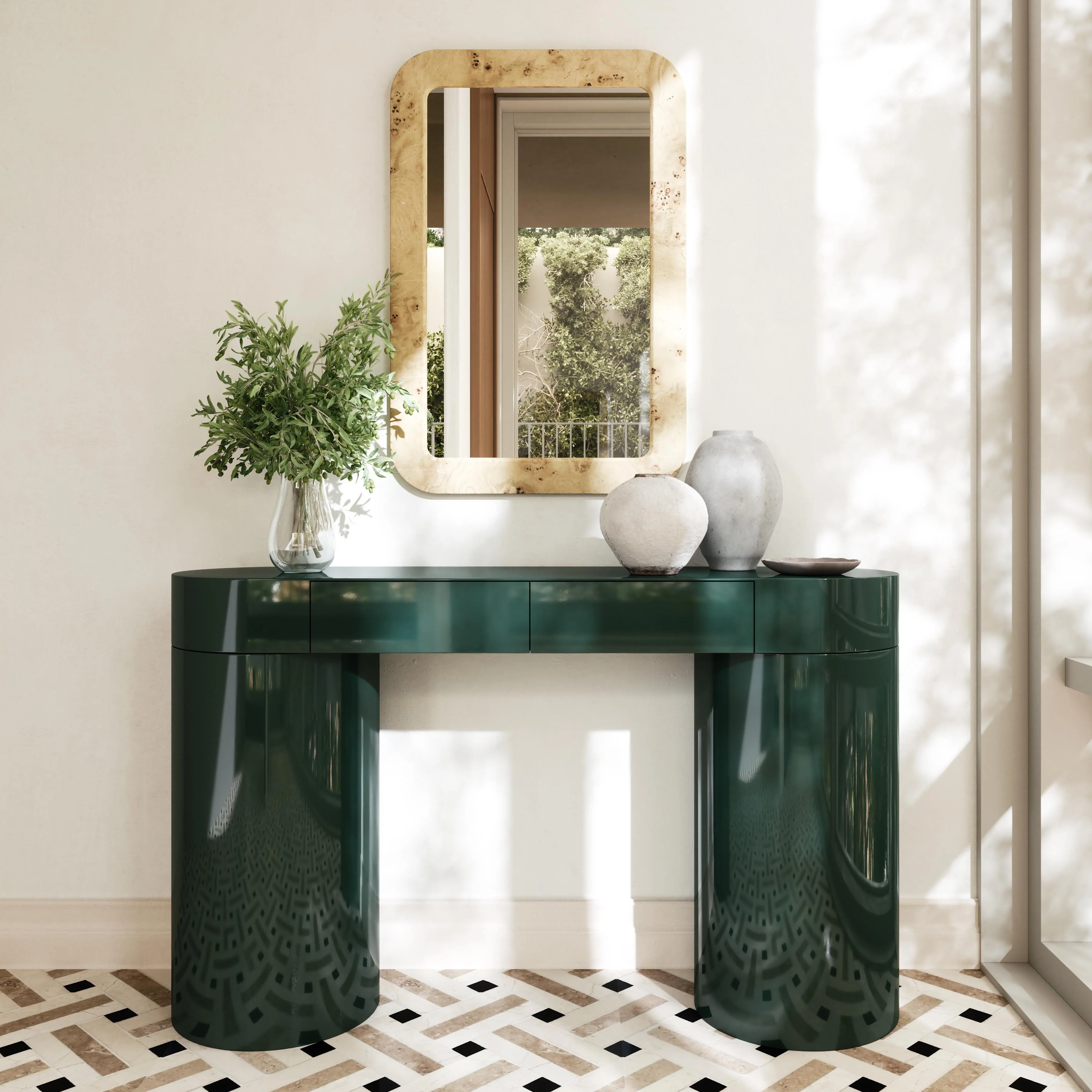 Mira High Gloss Console Table 22 Mira High Gloss Console Table