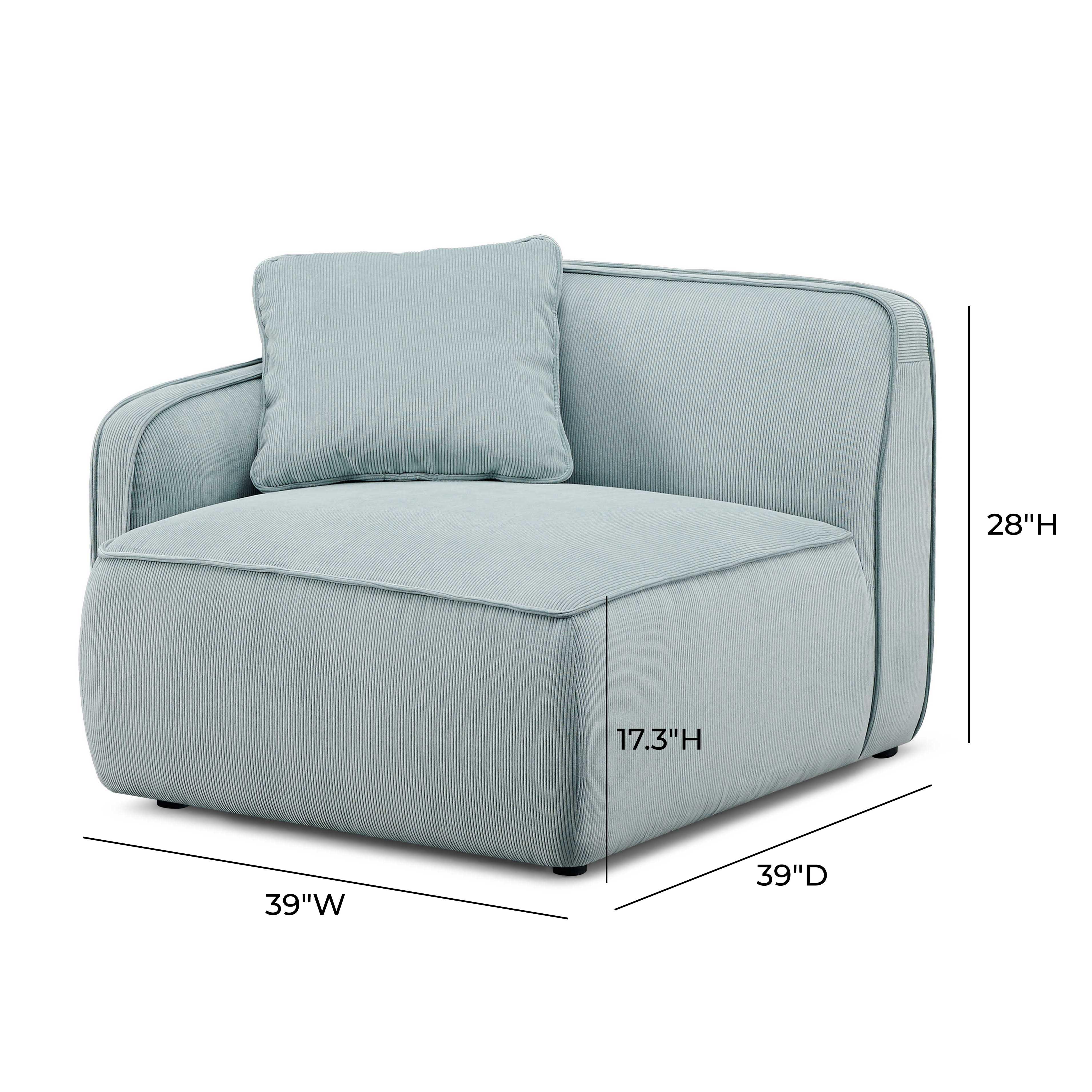 Travie Performance Corduroy Velvet LAF Corner Chair 23 Travie Performance Corduroy Velvet LAF Corner Chair