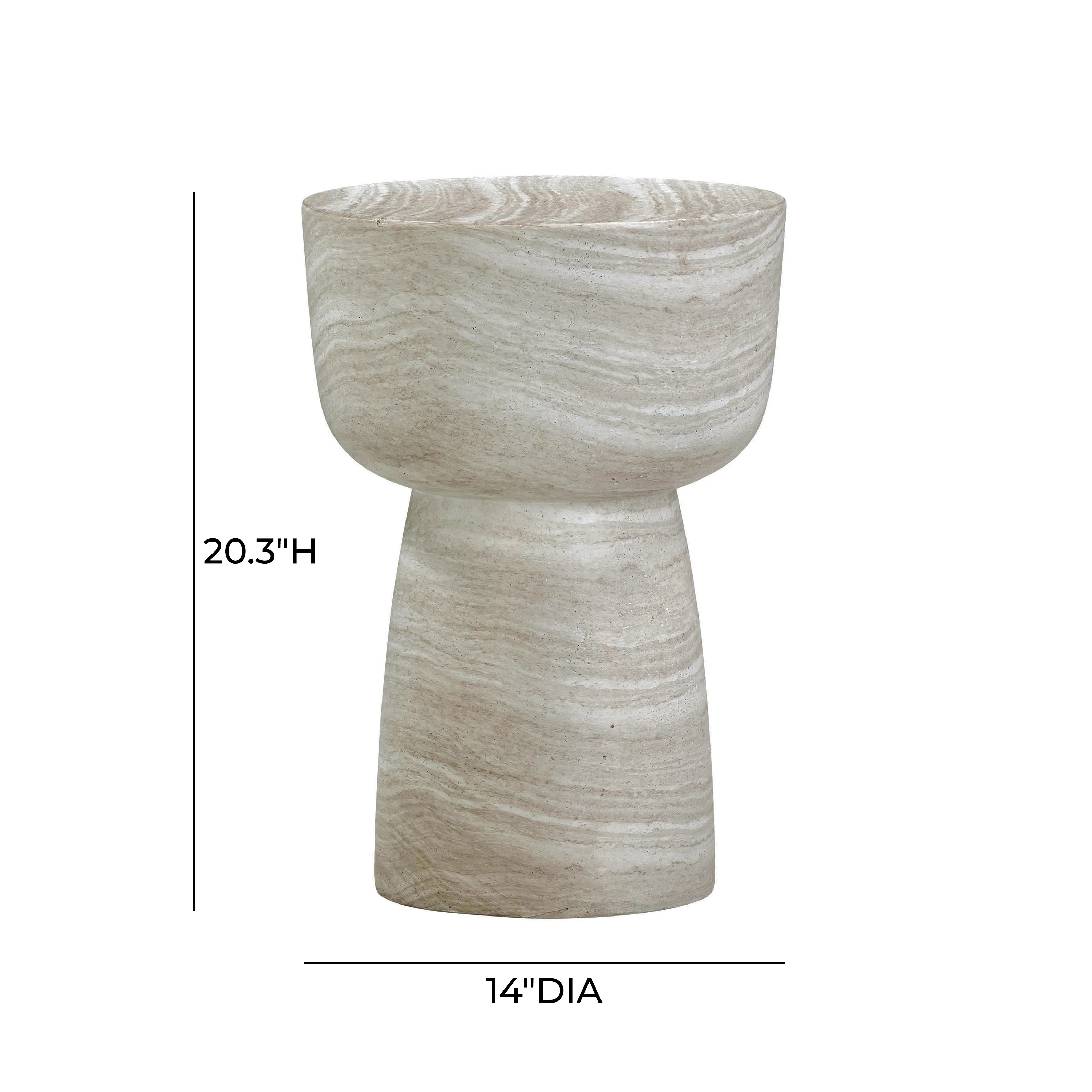 Charra Indoor/Outdoor Side Table 36 Charra Indoor/Outdoor Side Table