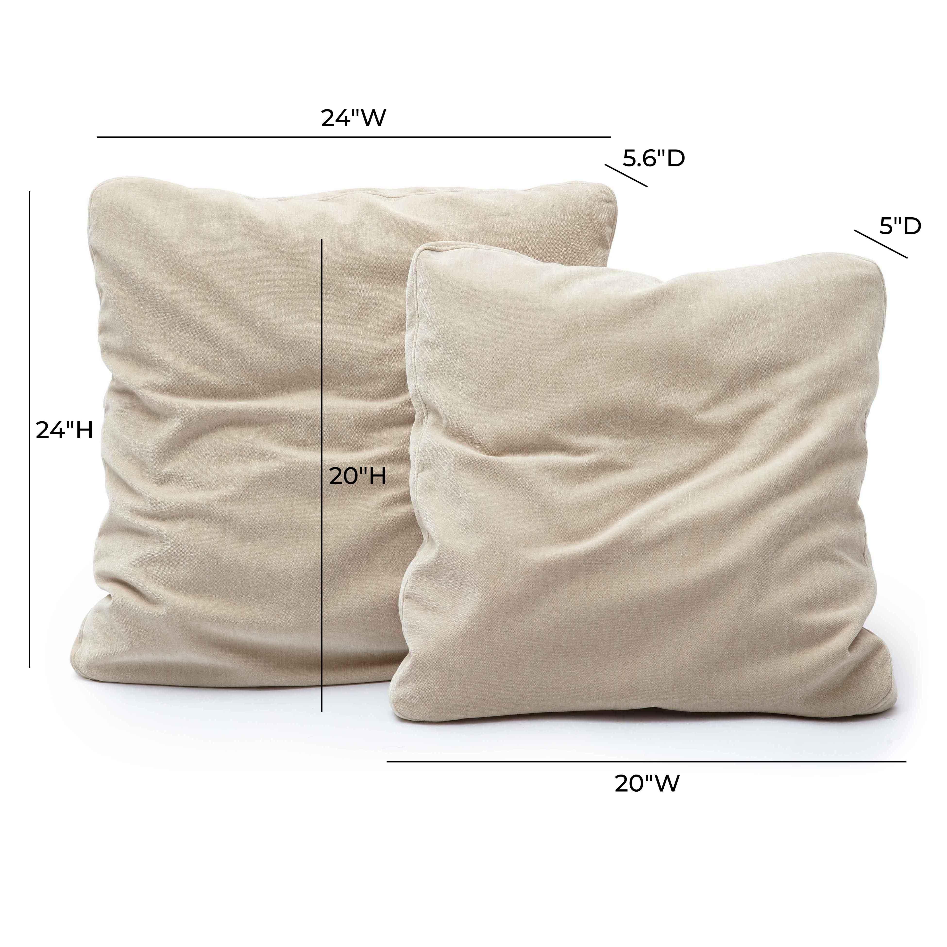 Tipsy Upcycled Chenille Square Floppy Pillow 76 Tipsy Upcycled Chenille Square Floppy Pillow