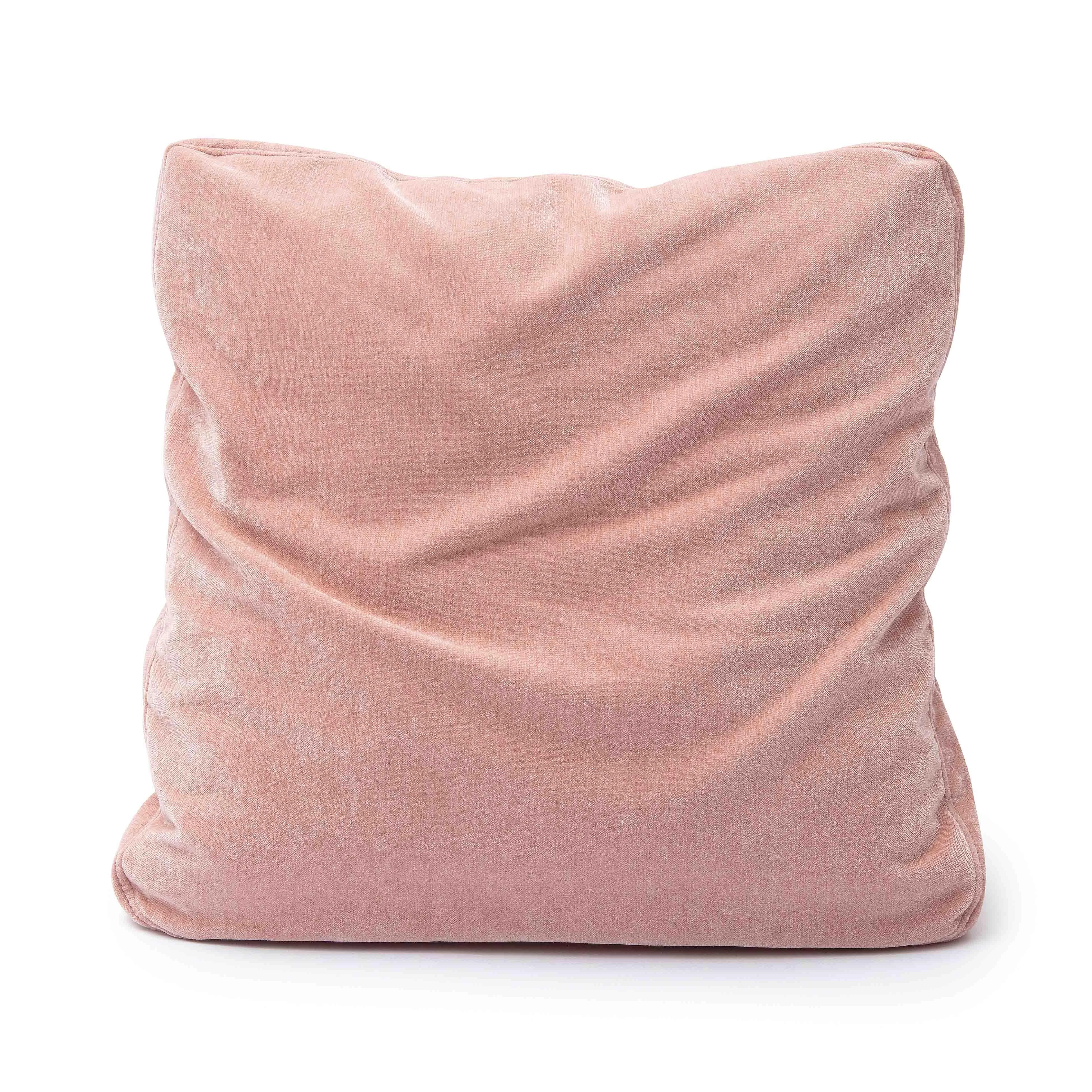 Tipsy Upcycled Chenille Square Floppy Pillow 85 Tipsy Upcycled Chenille Square Floppy Pillow