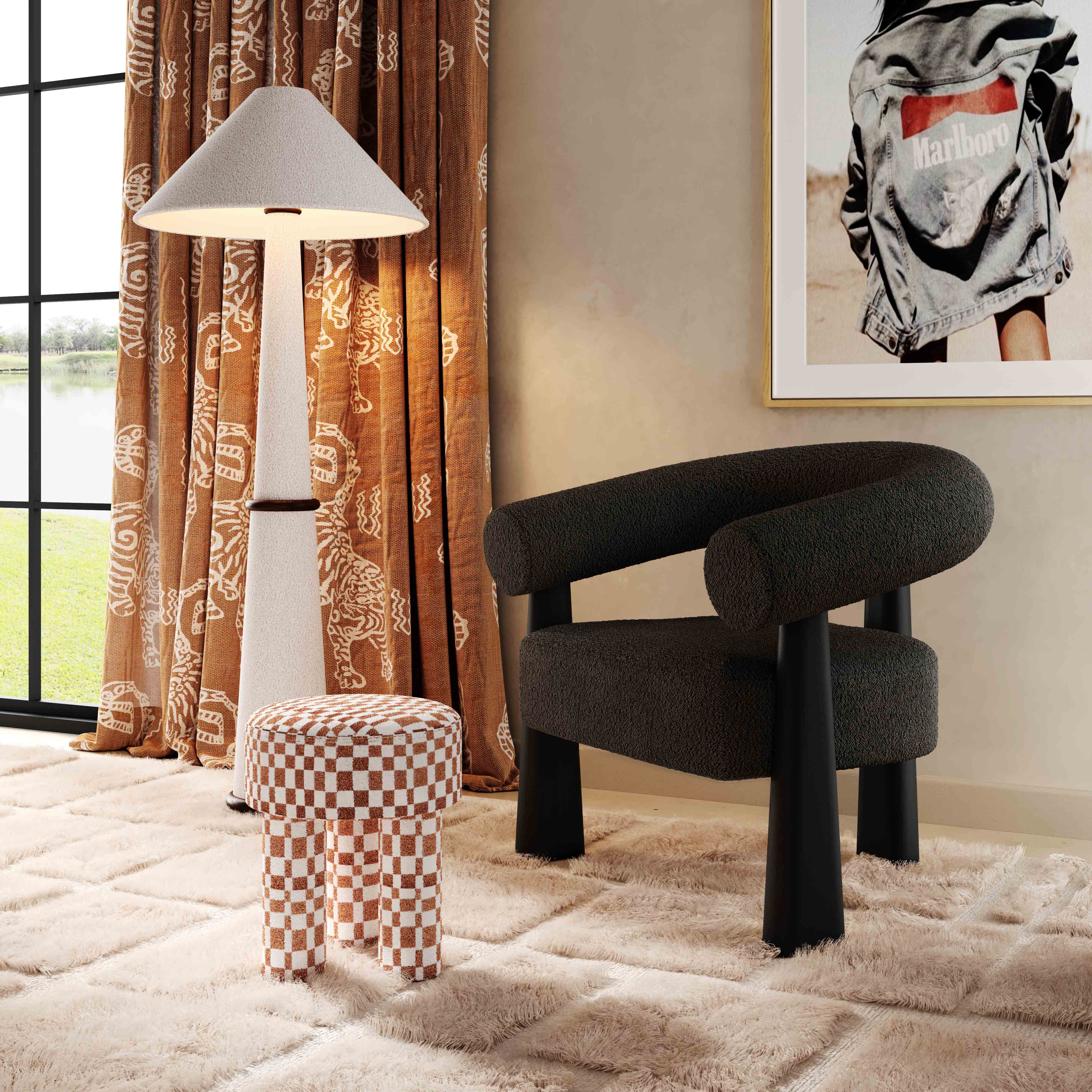 Spara Performance Boucle Accent Chair 20 Spara Performance Boucle Accent Chair