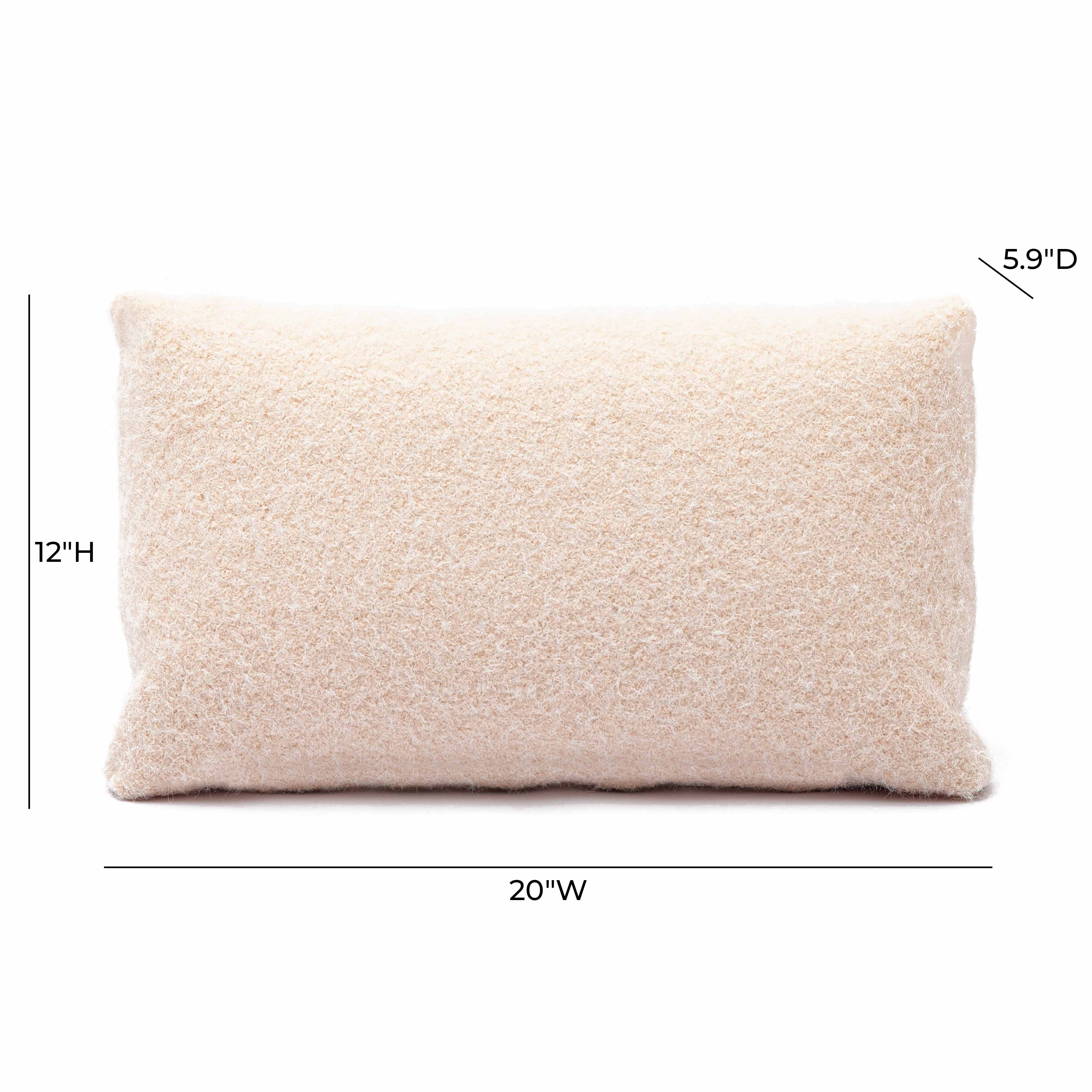 Malolo Long Mohair 20”x12" Rectangular Vegan-Down Pillow 44 Malolo Long Mohair 20”x12" Rectangular Vegan-Down Pillow