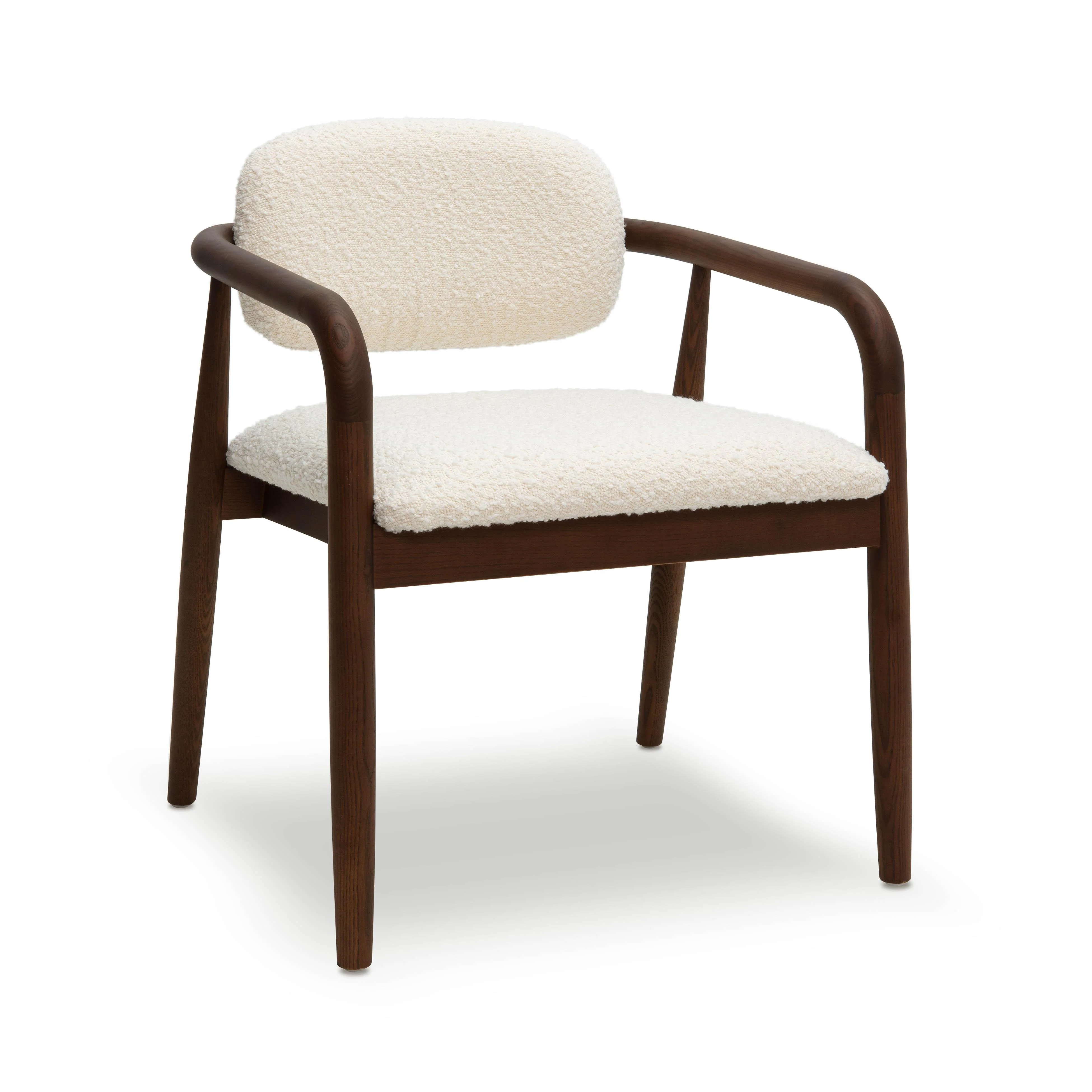Betsy Cream Boucle Dining Chair 1 Betsy Cream Boucle Dining Chair