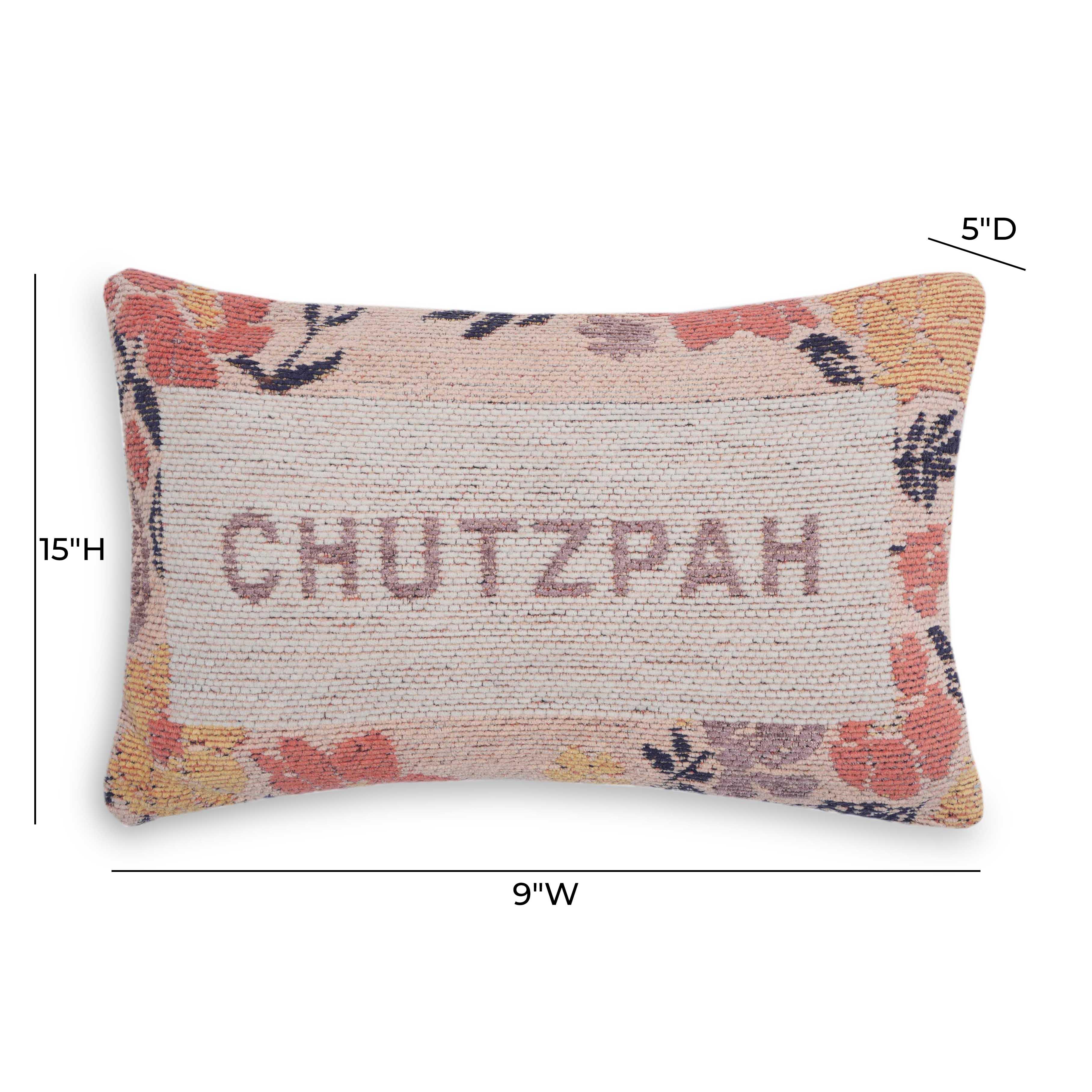 Chutzpah Jacquard Woven Pillow 10 Chutzpah Jacquard Woven Pillow