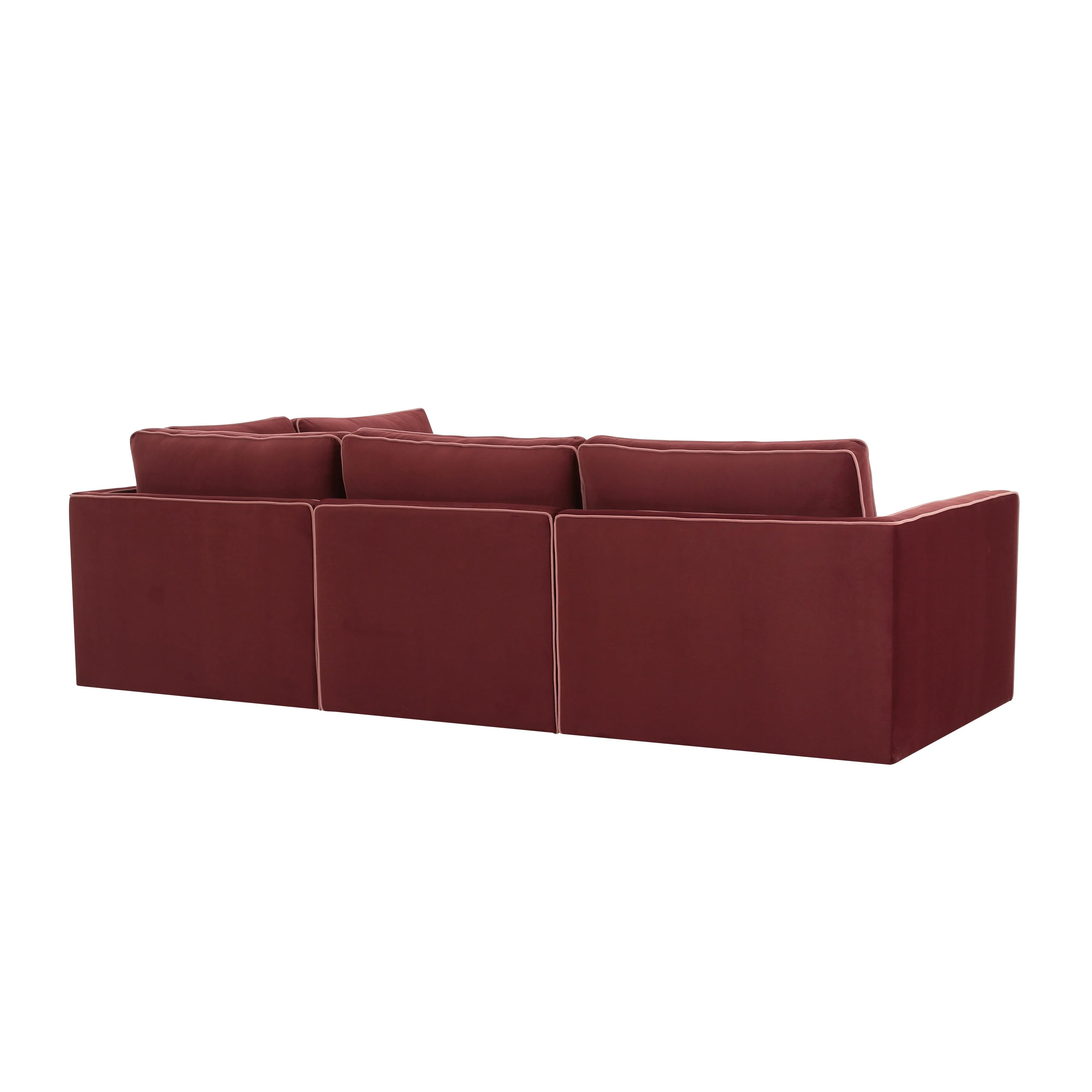 Willow Velvet Modular RAF Sectional 15 Willow Velvet Modular RAF Sectional