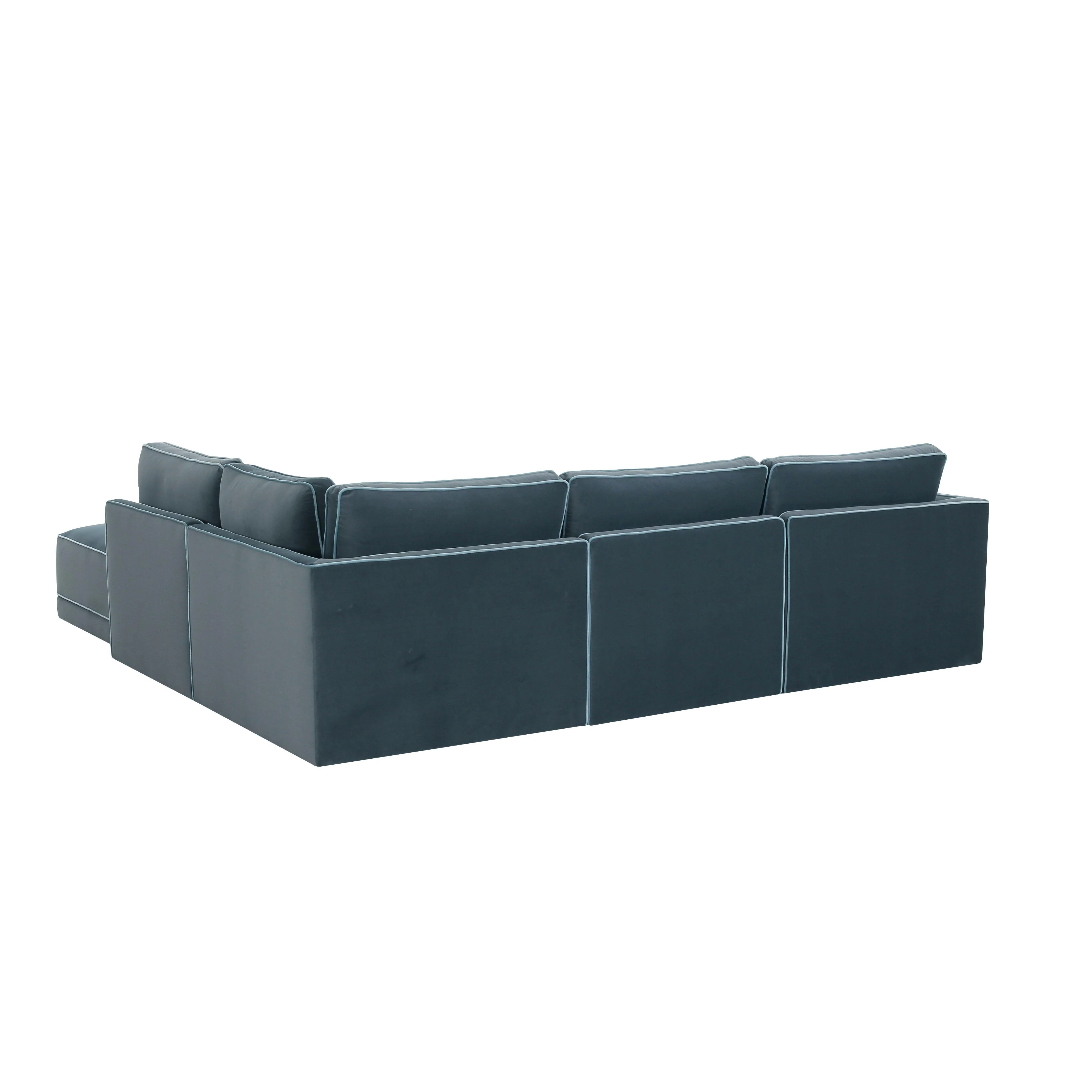 Willow Velvet Modular RAF Sectional 19 Willow Velvet Modular RAF Sectional